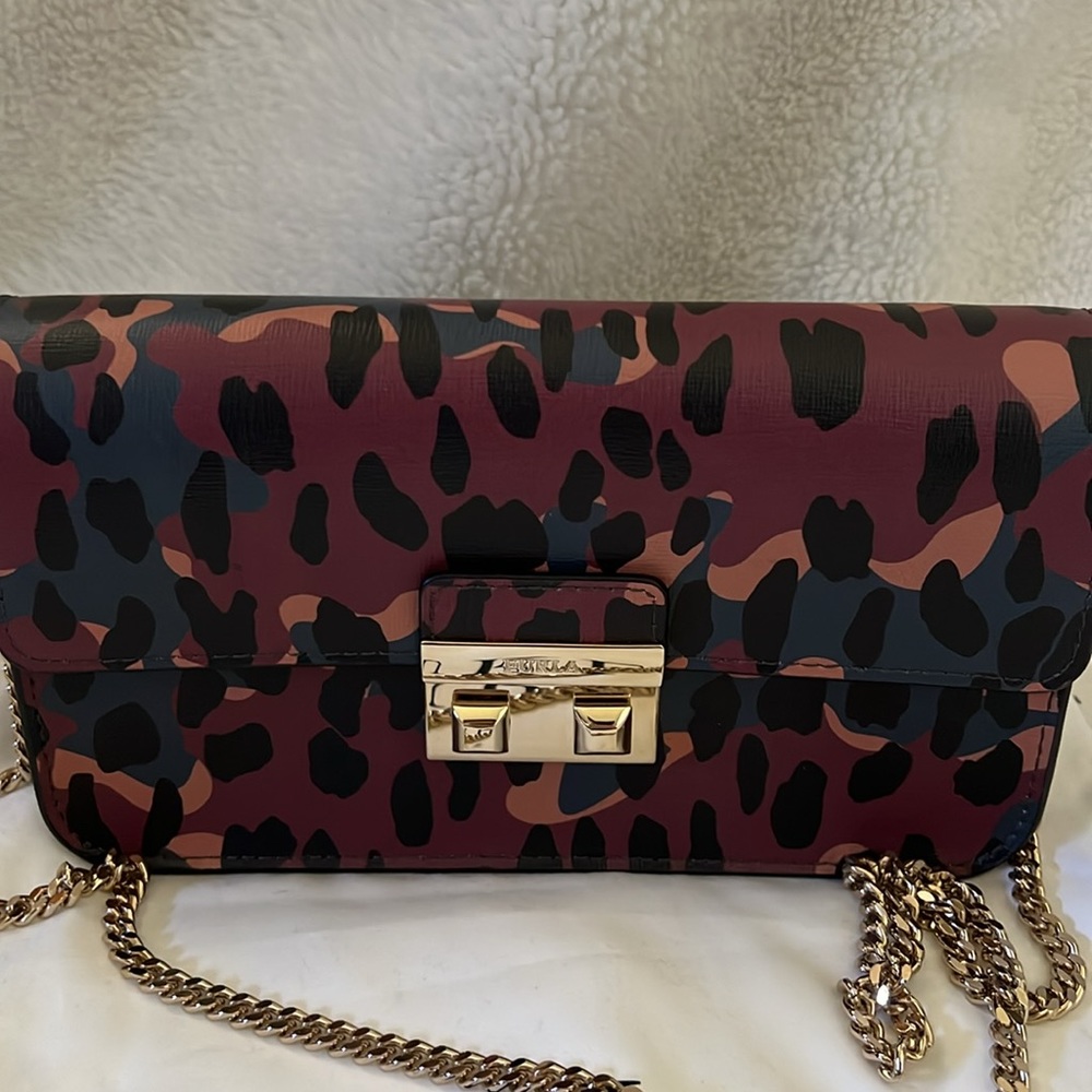 Furla small abstract handbag